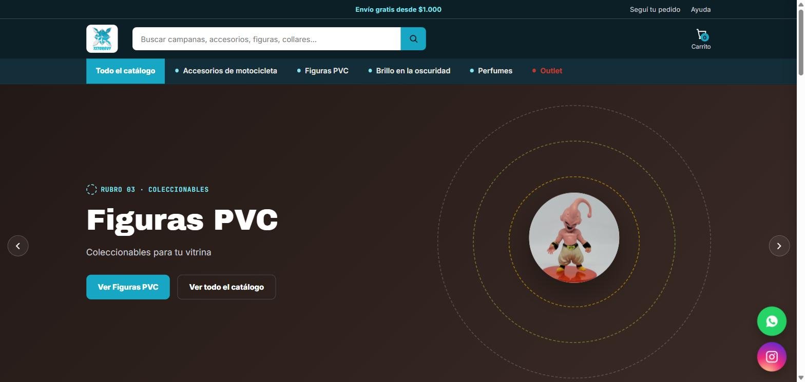Página de inicio de Trending Store UY